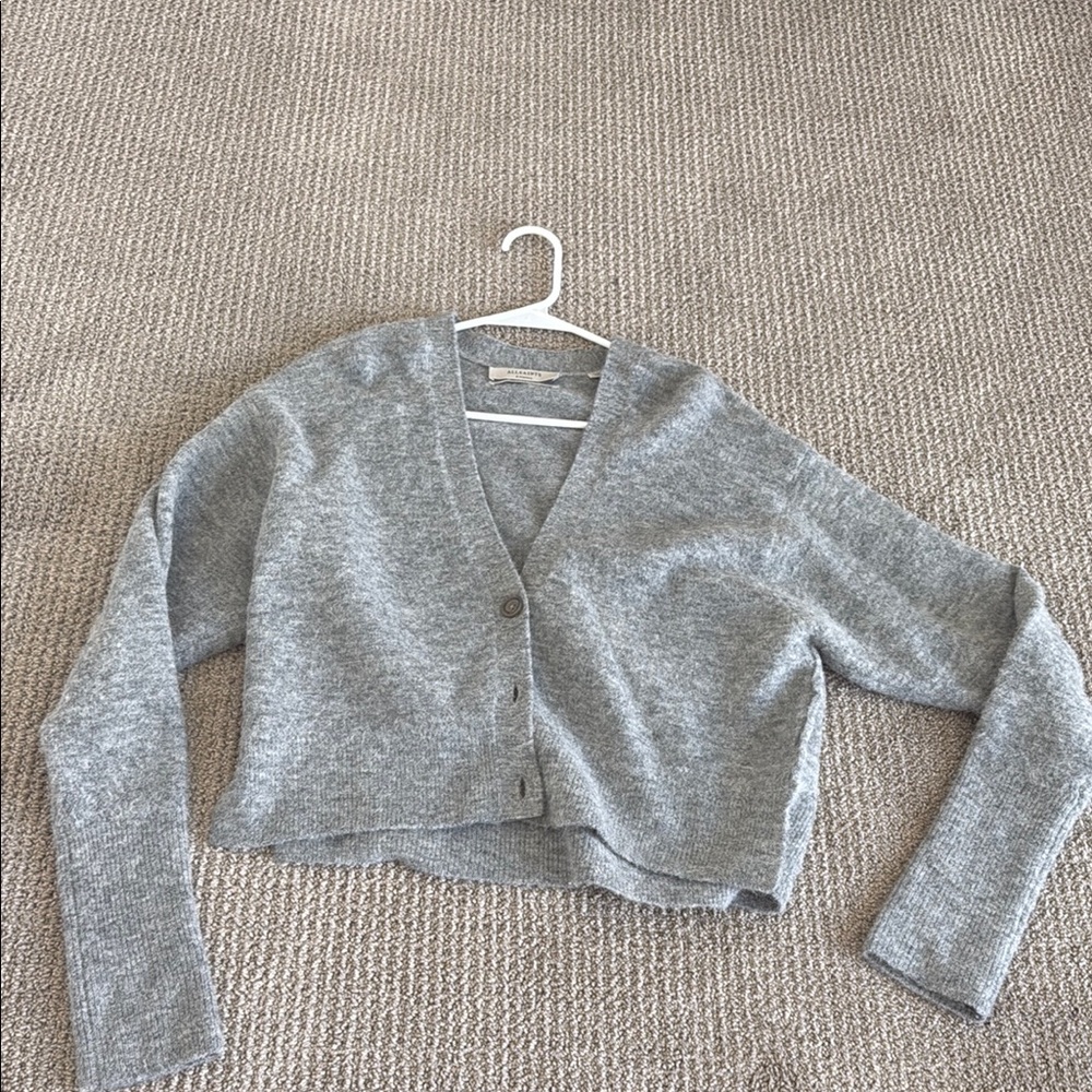 All Saints Italian Cashmere Cardigan